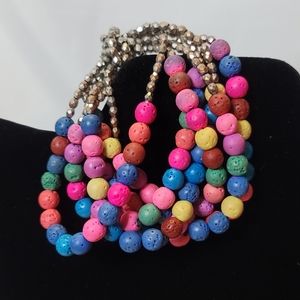 Makemba stretch bracelet by Sassy Jones